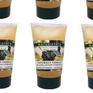 Lot of 3 Naturistics Moisturizing Body Wash ~ Naturally Vanilla